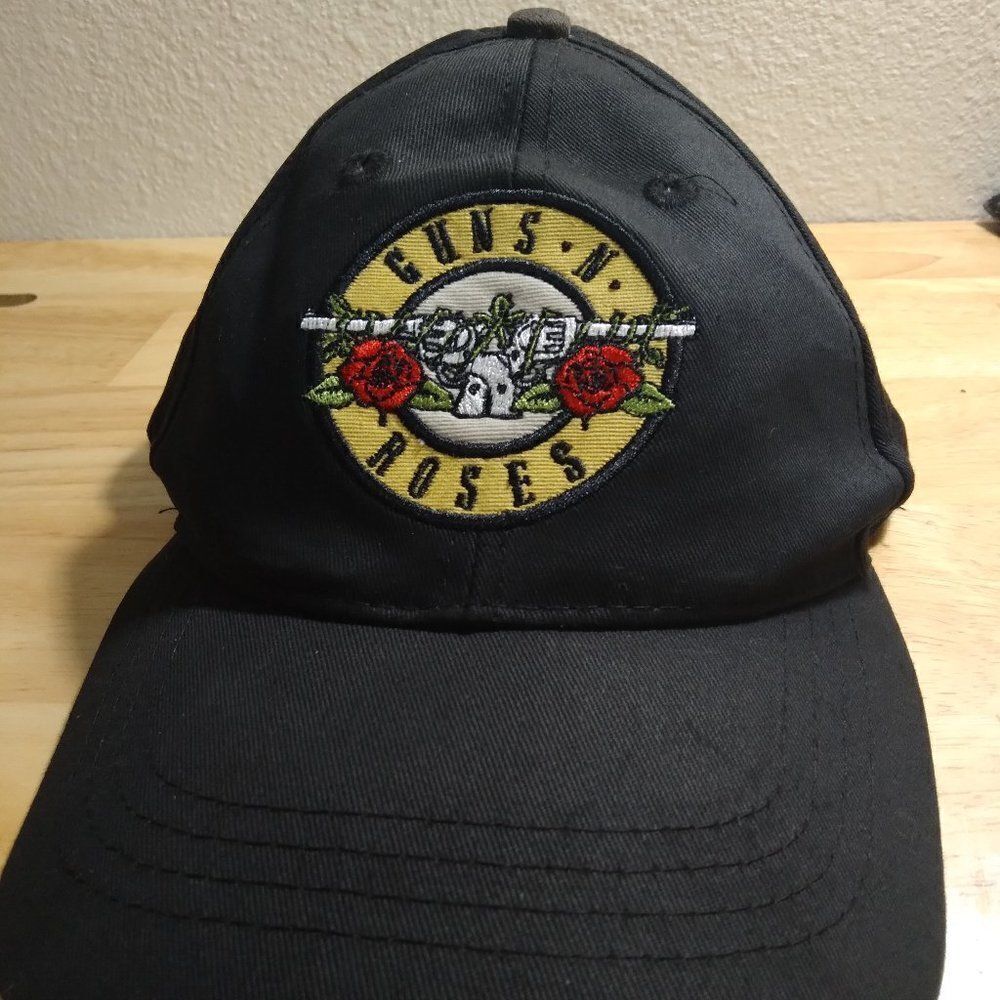 Vintage Guns N Roses Patch Logo Snap Back Hat